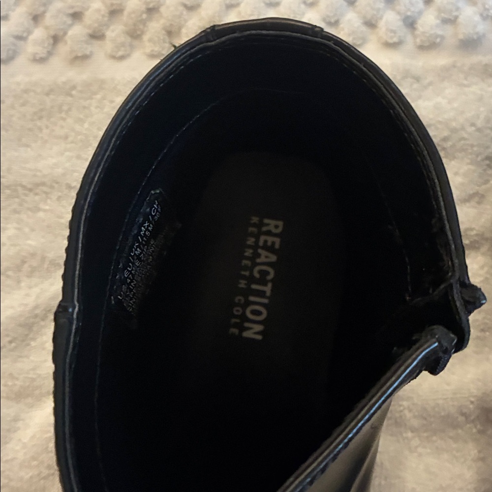 Kenneth Cole Reaction Black Men's Boots - Picture 2 of 4